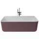 Kivu Wall kád_80x175_Rosa Metallic/Blanco Mate