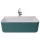 Kivu Wall kád_80x175_Turquesa Metallic/Blanco Mate