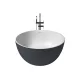 Biwa kád_120x120_Antracita/Blanco Mate