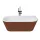 Aidar Wall kád_80x170_Cobre Metallic/Blanco Brillo