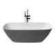 Arenal szabadonálló kád_72x150_Titanio Metallic/Blanco Mate