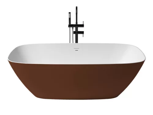 Arenal szabadonálló kád_72x170_Cobre Metallic/Blanco Mate