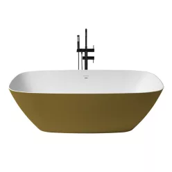 Arenal szabadonálló kád_72x170_Oro Metallic/Blanco Mate