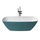 Arenal szabadonálló kád_72x170_Turquesa Metallic/Blanco Mate