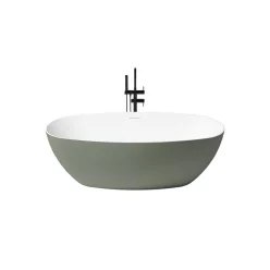 Como szabadonálló kád_80x170_Sage/Blanco Brillo