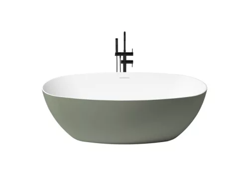 Como szabadonálló kád_80x170_Sage/Blanco Brillo