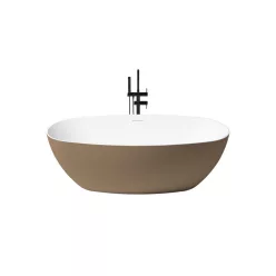 Como szabadonálló kád_80x170_Terracotta/Blanco Brillo