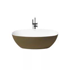   Como szabadonálló kád_80x170_Oro Viejo Metallic/Blanco Mate