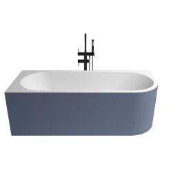 Corner balos kád_70x170_Cobalt/Blanco Mate