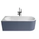 Corner balos kád_70x170_Cobalt/Blanco Mate