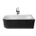 Corner jobbos kád_70x170_Negro/Blanco Mate