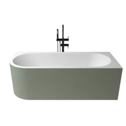 Corner jobbos kád_70x170_Sage/Blanco Mate