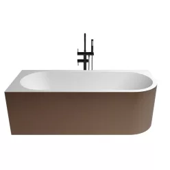 Corner balos kád_70x170_Cobre Metallic/Blanco Mate