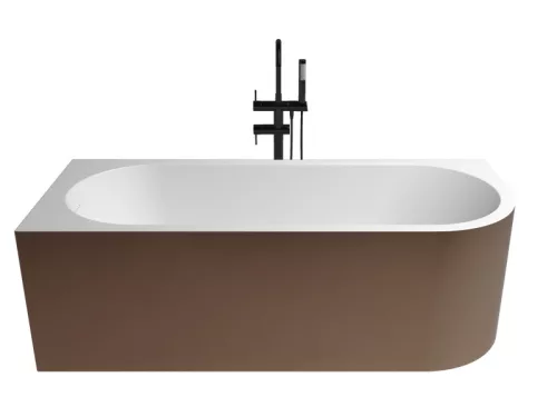Corner balos kád_70x170_Cobre Metallic/Blanco Mate