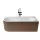 Corner jobbos kád_70x170_Cobre Metallic/Blanco Mate