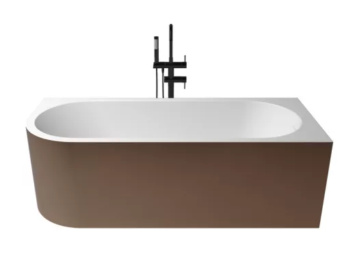 Corner jobbos kád_70x170_Cobre Metallic/Blanco Mate