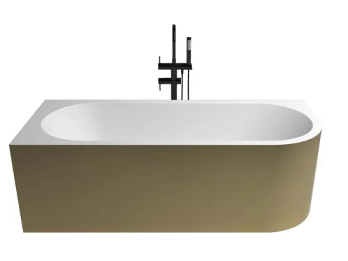 Corner balos kád_70x170_Oro Metallic/Blanco Mate