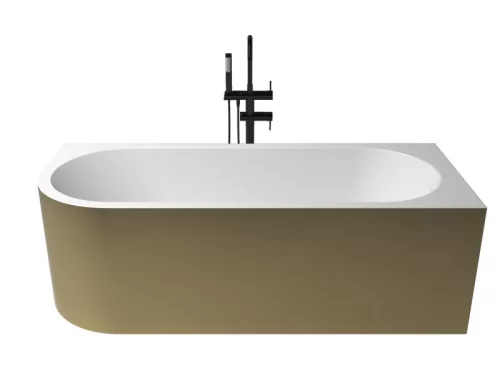 Corner jobbos kád_70x170_Oro Metallic/Blanco Mate