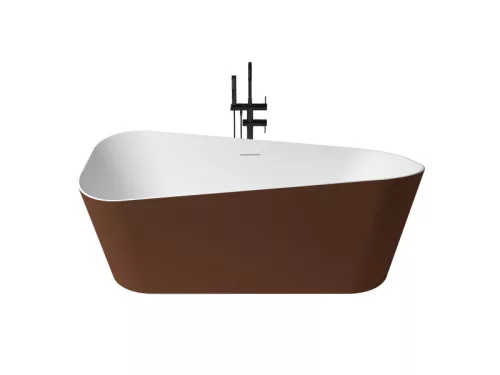 Sottovento szabadonálló kád_75x170_Cobre Metallic/Blanco Mate
