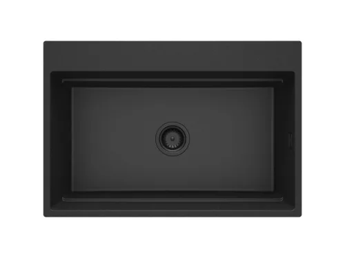 Magnetic gránit mosogató_metál grafit