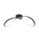 Zuma Line ERDA 19600C-BK Plafonlámpa 1x45W/LED 3000K|4000K|6000K 2000lm IP20