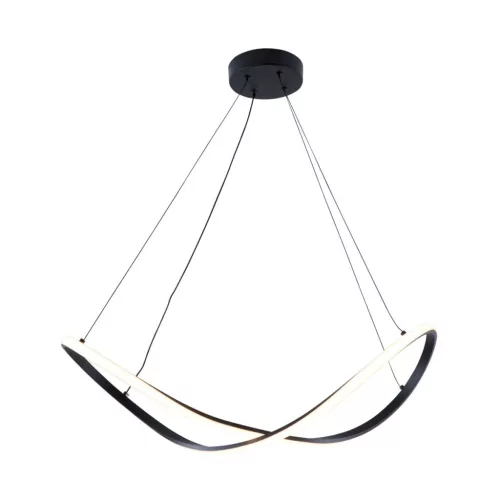 Zuma Line ERDA 19600P-BK Függőlámpa 1x45W/LED 3000K|4000K|6000K 2100lm IP20