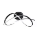 Zuma Line PAUL 19602C-BK Plafonlámpa 1x30W/LED 3000K|4000K|6000K 1450lm IP20