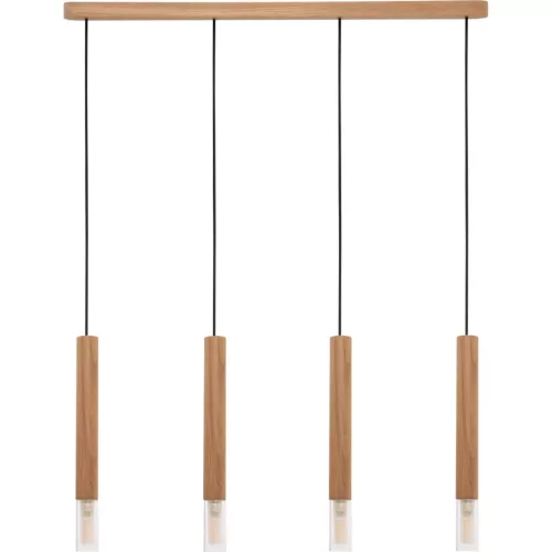 Zuma Line MADERA 8620403 Függőlámpa 4x28W/G9 IP20