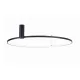 Zuma Line HORIK 89429-90BK Plafonlámpa 1x40W/LED 3000K|4000K|6000K 4400lm IP20