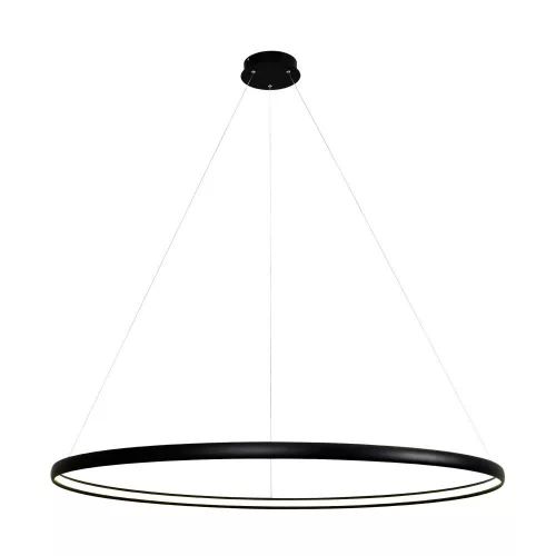 függesztett lámpa fekete színű vázzal és fém testtel beltéri használatra zumaline-pl210503-1200bk - moretti.hu