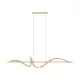 Zuma Line ATHESA MD3170-1-3GT Asztali lámpa 1x26W/LED 2700K-6000K 3000lm IP20