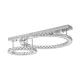 Zuma Line GIRONA MX3713-2-3CT Függőlámpa 1x36W/LED 3000K 4200lm IP20