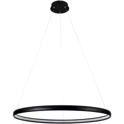   Zuma Line CARLO PL210503-800-BK Függőlámpa 1x26W/LED 4000K 1560LM IP20