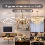 Hogyan válasszunk csillárt
