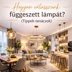 Hogyan válasszunk függeszett lámpát