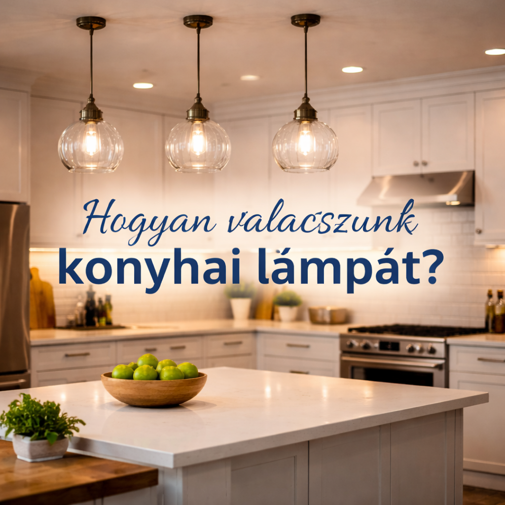 Hogyan válasz konyhai lámpát? Tippek-tanácsok